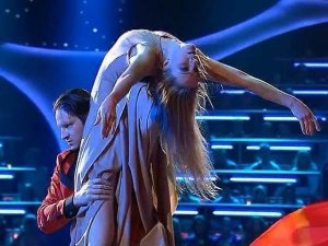 Шестой этап. Екатерина Вилкова, Максим Шабалин. Лед и пламень. Фрагмент выпуска от 24.10.2010