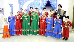 Образцовый вокальный ансамбль "Казачата" песня В рождество Христово