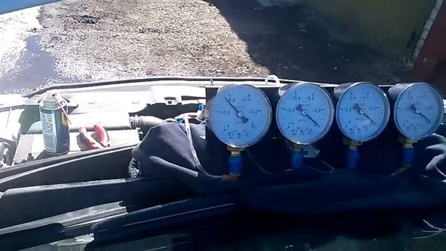 Замер разряжения во впуске Часть 2