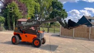 AUSA T144H 4WD TELEHANDLER * YEAR 2013 , ONLY 1784 HOURS * C/W BUCKET & TINES FOR SALE