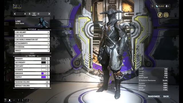 Warframe (Loki) - Appearance смотреть онлайн