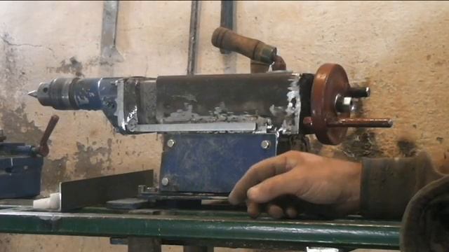 Модернизация задней бабки на самодельный токарный станок смотреть онлайн