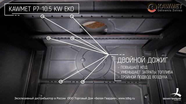 Обзор печи Kaw-Met P7