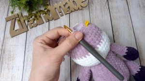 МК енот "Филя" крючком ? 2-я Часть