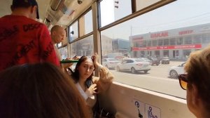 Поездка на троллейбусе 171 || 14 маршрут || Краснодар.