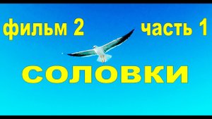 ПАЛОМНИЧЕСТВО ПО СВЯТЫМ МЕСТАМ РОССИИ. Фильм 2_ СОЛОВКИ (часть первая) Автор_ Г. Волик