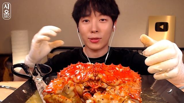 MUKBANG?킹크랩 중 제일 맛있다는 레드킹크랩 먹방! 레전드 帝王蟹 キンクレプ KING CRAB EATING SOUNDS[SIO ASMR 시오] смотреть онлайн