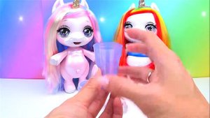 NEW UNIFORCE + SLIME! LITTLE BABY UNICORN SURPRISE POOPSIE with SLIME Unpacking with TOYS & DOLLS!
