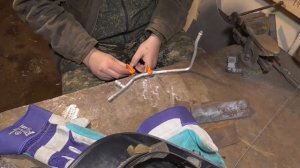Сварка алюминиевой трубки кондиционера встык. Как правильно сварить!