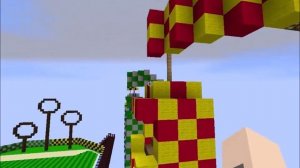 MineCraft [TNT Run] Harry Potter Quidditch Map + Download link!