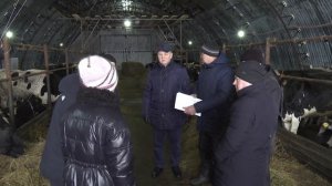 Фермы Тимербулатовых и Ханяфиевых посетил глава района
