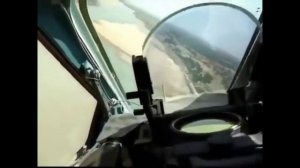 Полет Русского Су-25 Грач на низкой высоте. Сирия 2015.