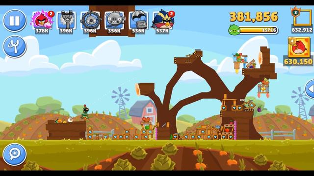 Angry Birds Friends Level 9 Tournament 1205 Highscore POWER-UP walkthrough смотреть онлайн