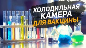 Склад хранения фармацевтической продукции. Холодильная камера для вакцины за 25.000.000 рублей