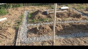 Постройка курятника 3х3 .Начало ч 1.