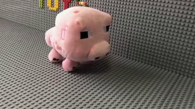 Мягкая игрушка Майнкрафт Поросенок смотреть онлайн