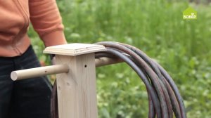 Приспособление для хранения садового шланга