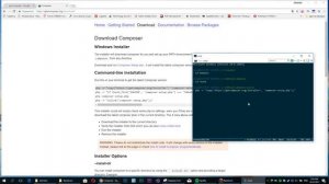 How to install PHP Composer on Windows (Open Server)