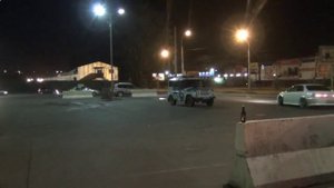 Дрифт вокруг полиции