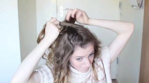 Messy Top Knot | Half Down Hairstyle | Braidsandstyles12