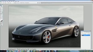 PHOTOSHOP 2017 Ferrari Laura @ GTC4 Lusso Coupe #FERRARI