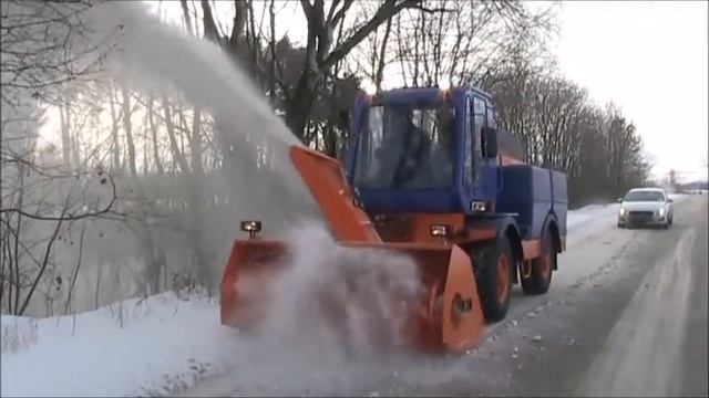 Снегоочиститель шнекороторный ММД-1