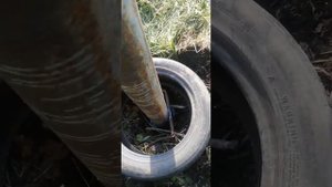 Как установить столбы на торфянной местности.