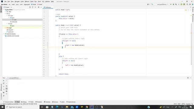 BST Binary Search Tree - Insert Node Hindi смотреть онлайн