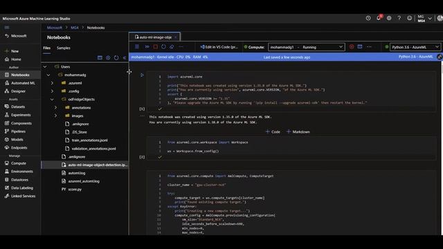 Auto ML for Computer Vision in Azure Machine Learning смотреть онлайн
