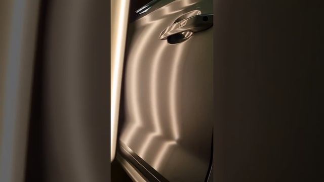 Удаление Ремонт Вмятин Без Покраски PDR ремонт водительской двери Audi q5