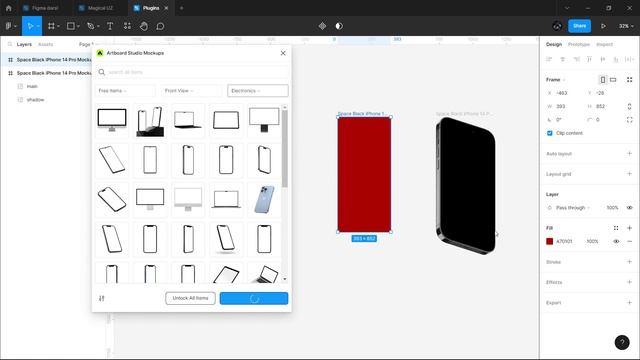 Hech qanday Photoshop dasturisiz mockup yasaymiz | Web dizayn смотреть онлайн
