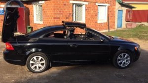 Volvo C70 Открытие крыши