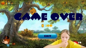 Винни пух Диана испытывает новую игру!
