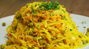 Невероятно вкусно! Тушеная КАПУСТА САБЗИ по-индийски. Рецепт от Всегда Вкусно!