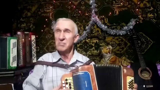 Песня под баян - "Снежинки" ( Новогодняя песня) смотреть онлайн
