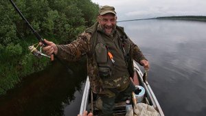 ВСТРЕЧА ДВУХ КАНАЛОВ \ Часть 1 \ РЫБАЛКА В ДОЖДЬ