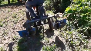 Окучивание картофеля мотоблоком МТЗ