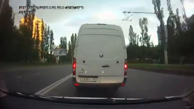 Хамство на дорогах Липецка