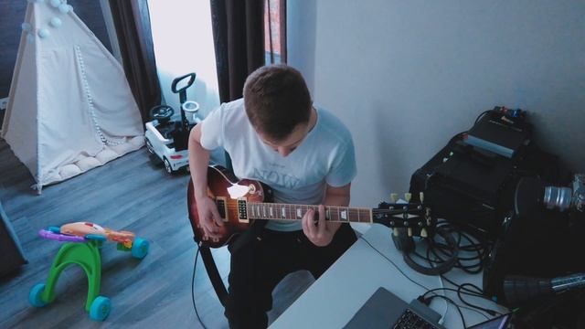 Ламповый усилитель RnR SOLO 50W , процессор TC Electronic G-Major, кабинет Bogner Cube и demon fx