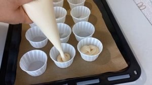 Капкейки ванильные с крем-чизом на сливках