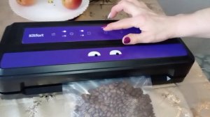 Упаковала кофе с Вакууматором Kitfort КТ-1531-1