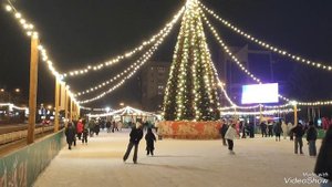 Новогодняя площадь Уссурийска