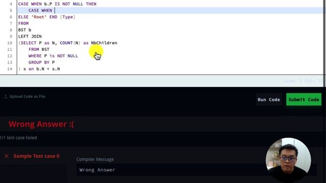 SQL HackerRank Challenges #24 - Binary Tree Nodes