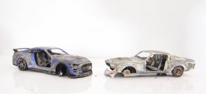 Реставрация модели авто  Ford Mustang Shelby GT500 \\ Крутые идеи для подростков!