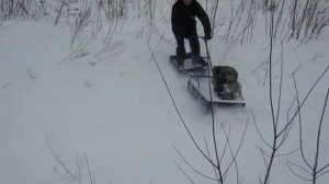 Мотобуксировщик "Альбатрос-XL"