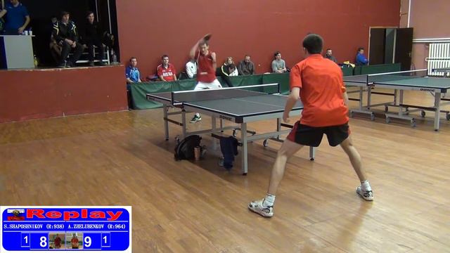 Степан ШАПОШНИКОВ vs Александр ЖЕЛУБЕНКОВ, Турнир Master Open, Настольный теннис, Table Tennis