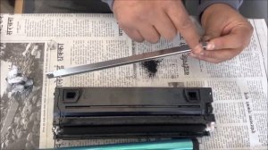 Lining Problem in HP Neverstop Laser MFP 1200w printer solved | Cleaning Blade | Nepali