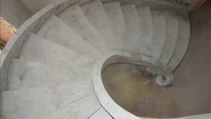 Двух тетивная лестница из бетона. Изготовление лестниц из бетона.