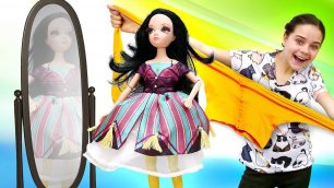 Красивые куклы Сони Роуз - Новое платье для Вечеринки! - Одежда для кукол. Видео игры одевалки