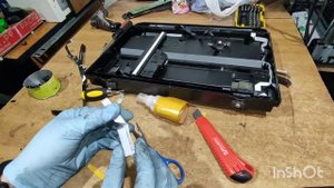 HP LJ M1536 ремонт автоподатчика, замена шлейфа